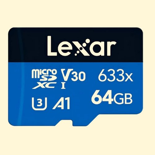 Lexar 633x 64GB Micro SD Card, microSDXC UHS-I Card W/O SD Adapter, Up to 100MB/s Read