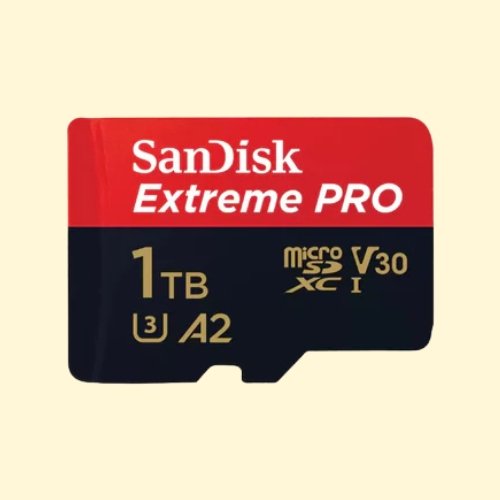 USHD66 SanDisk Extreme PRO 1TB microSDXC™ UHS-I CARD, 200MB/s Read, 140MB/s Write (SDSQXCD-1T00-GN6MA) - Image 1