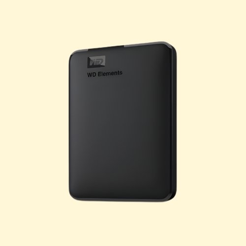 Western Digital 5TB Elements Portable External Hard Drive, USB 3.0