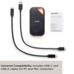 SanDisk 2TB Extreme PRO Portable SSD, USB-C, USB 3.2 Gen 2x2 External Solid State Drive - SDSSDE81-2T00-G25 - Image 2