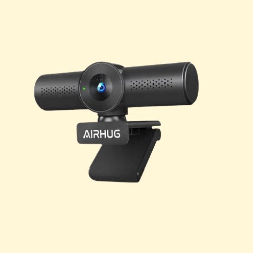 Wcam25 2K Webcam with Noise Canceling Microphones, USB Web Cam for Computer and Laptop Plug & Play, Web Camera with Privacy Cover, 71°Wide-Angle - Image 1
