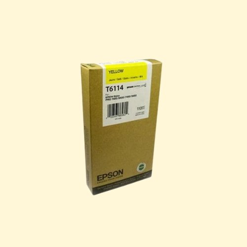 eti151 Epson C13T611400 Yellow Ink Cartridge, 110ml - Image 1