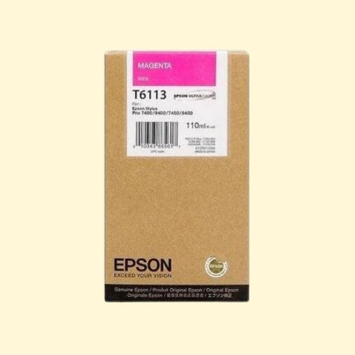 Epson C13T611300 Magenta Ink Cartridge, 110ml