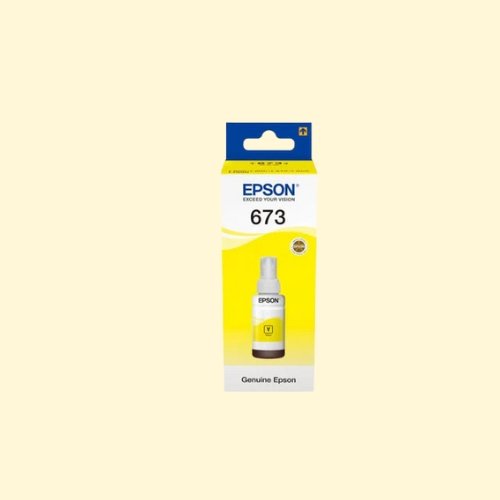 eti20 Epson T6734 Yellow Ink Bottle 70ml - Image 1