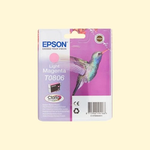 Epson T0806 Light Magenta Ink Cartridge