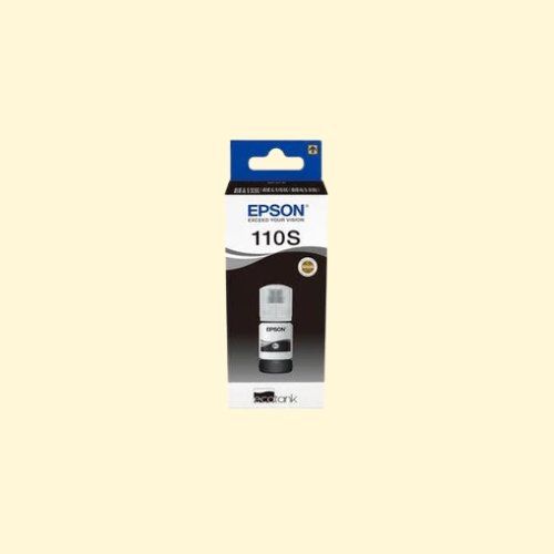 eti62 Epson 110S Ecotank Pigment Black Ink Bottle (C13T01L14) - Image 1