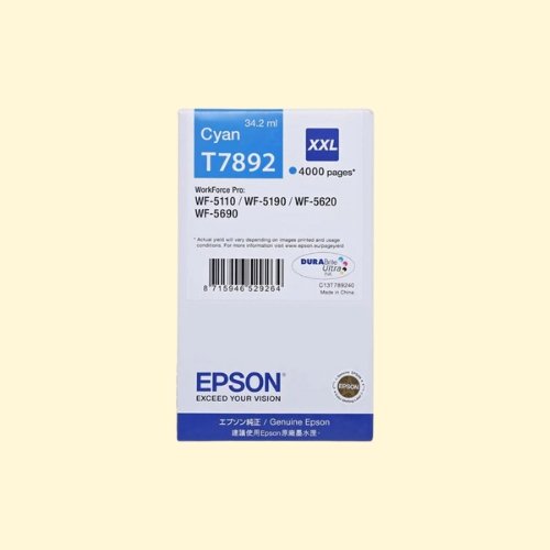 Epson T7892 Cyan Ink Cartridge