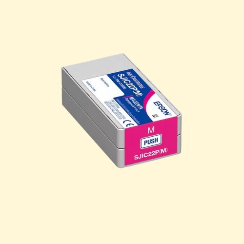 eti67 Epson TM-C3500 Magenta Ink Cartridge SJIC22P(M) - Image 1