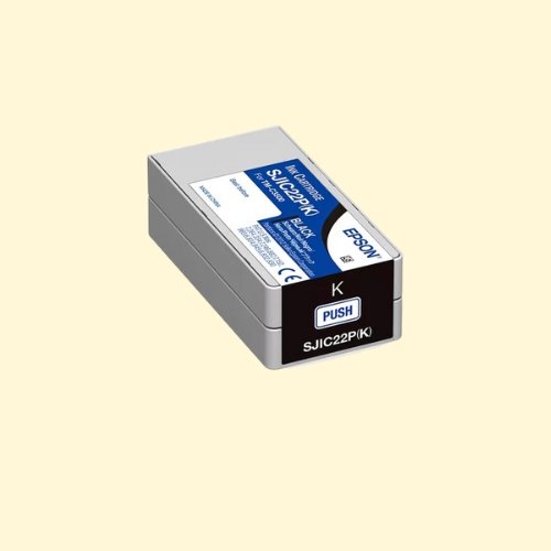 Epson TM-C3500 Black Ink Cartridge SJIC22P(K)