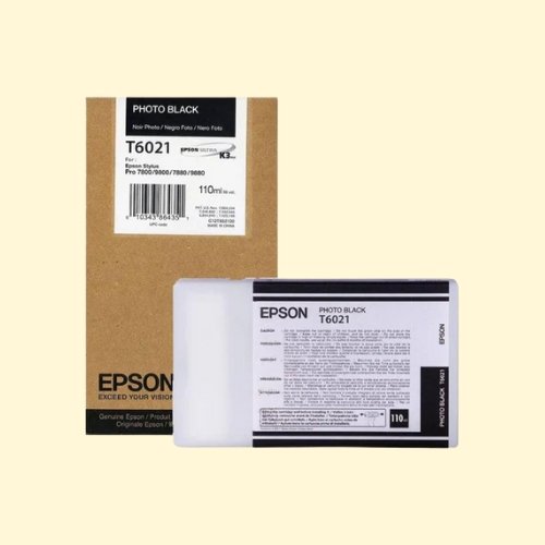 Epson C13T602100 110ml Photo Black Ink Cartridge