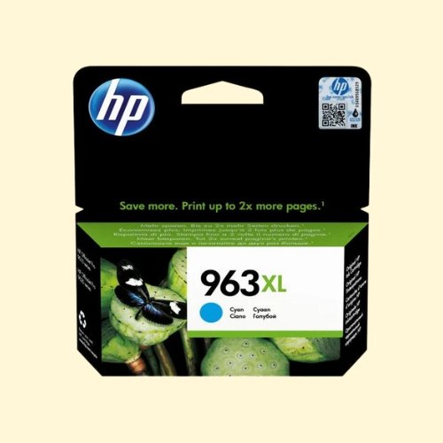 HP 963XL Cyan Original Ink Cartridge 3JA27AE
