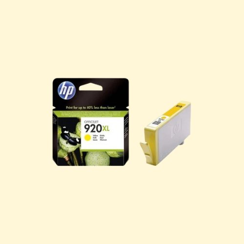 hpti105 HP 920XL Yellow Ink Cartridge CD974AE - Image 1