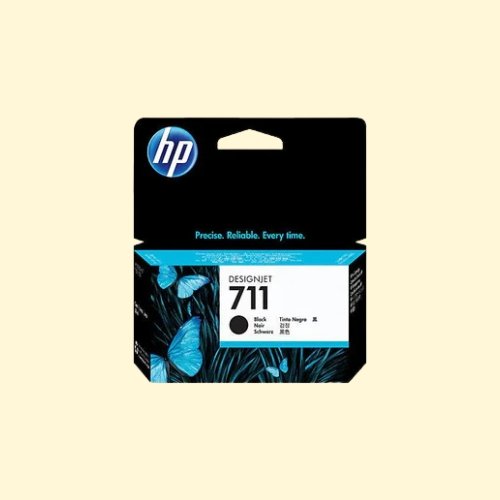 hpti107 HP 711 Black Ink Cartridge (CZ129A) - Image 1