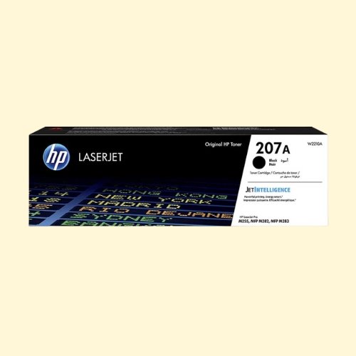 hpti11 HP 207A Black Toner Cartridge (w2210A) - Image 1