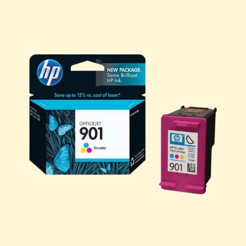 hpti115 HP 901 Tri-color Officejet Ink Cartridge (CC656AE) - Image 1