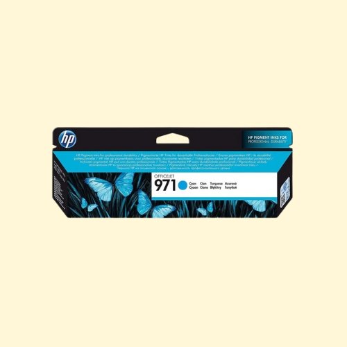 HP 971 Cyan Original Ink Cartridge (CN622AE)