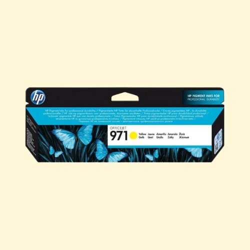 HP 971 Yellow Original Ink Cartridge (CN624AE)