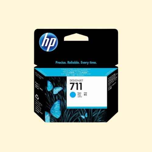hpti135 HP 711 Cyan Ink Cartridge (CZ130A) - Image 1