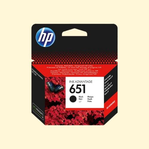 hpti140 HP 651 Black Original Ink Advantage Cartridge (C2P10AE) - Image 1