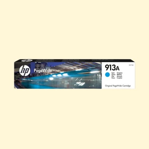 hpti142 HP 913A Cyan Original PageWide Cartridge (F6T77AE) - Image 1