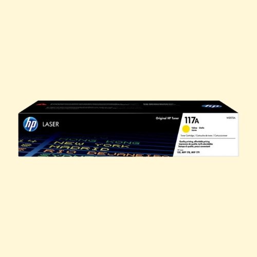 HP 117A Yellow Toner Cartridge (W2072A)