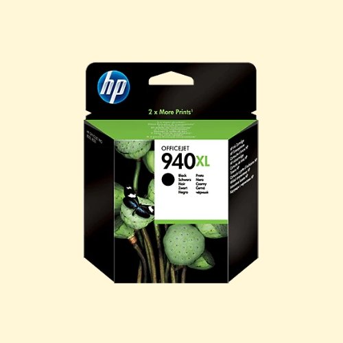 HP 940XL Black Ink Cartridge (C4906AE)