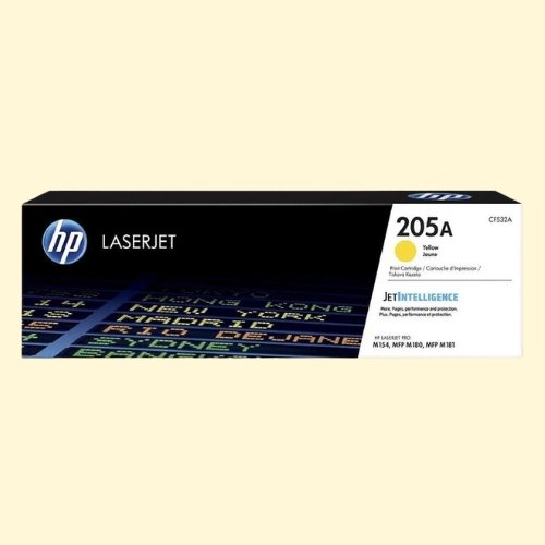 hpti181 HP 205A Yellow Original LaserJet Toner Cartridge (CF532A) - Image 1