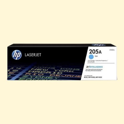 hpti182 HP 205A Cyan Original LaserJet Toner Cartridge (CF531A) - Image 1