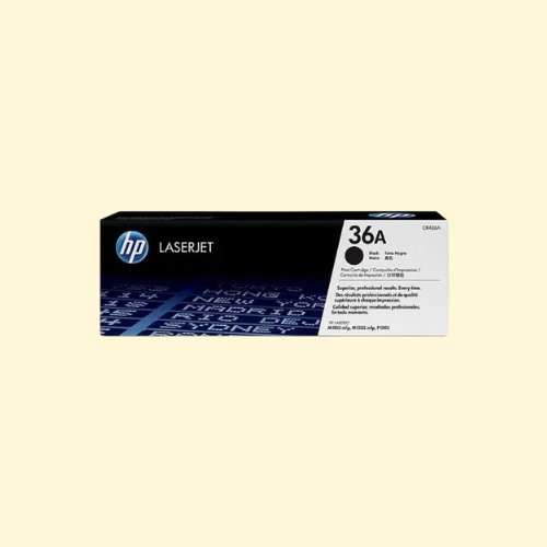 HP 36A Black Toner Cartridge (CB436A)