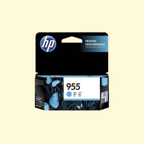 HP 955 Cyan Original Ink Cartridge (L0S51AA)
