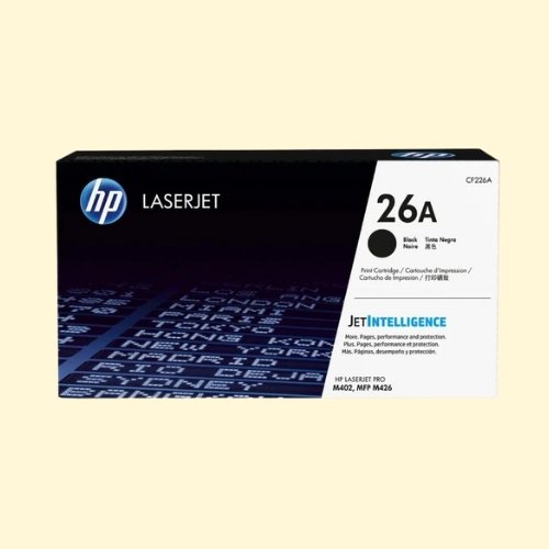 hpti199 HP 26A Black Original LaserJet Toner Cartridge (CF226A) - Image 1