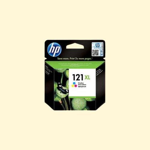 hpti201 HP 121XL Tri-Color Ink Cartridge (CC644HE) - Image 1