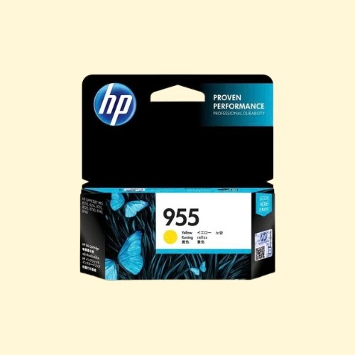 HP 955 Yellow Original Ink Cartridge (L0S57AA)
