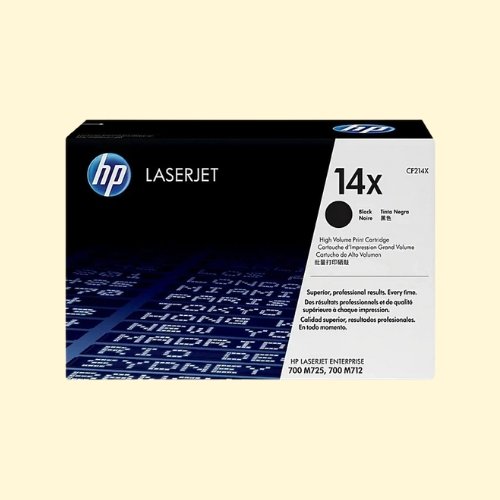 HP 14X High Yield Black Original LaserJet Toner Cartridge (CF214X)