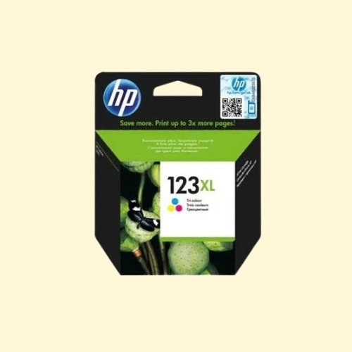 hpti216 HP 123XL Tri-Colour Original Ink Cartridge (F6V18AE) - Image 1