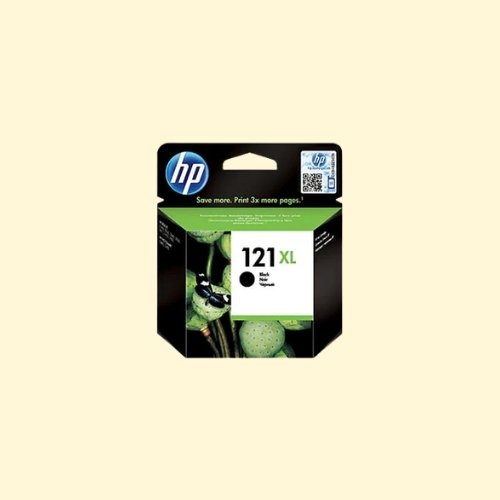 hpti221 HP 121XL Black Ink Cartridge (CC641HE) - Image 1