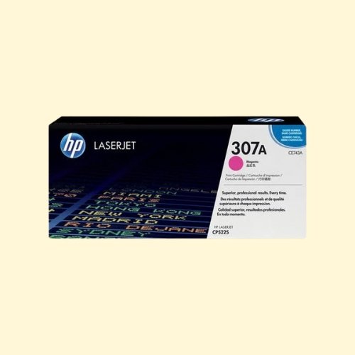 hpti231 HP 307A Magenta LaserJet Toner Cartridge (CE743A) - Image 1
