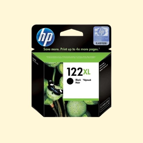 hpti244 HP 122XL High Yield Black Original Ink Cartridge (CH563HE) - Image 1