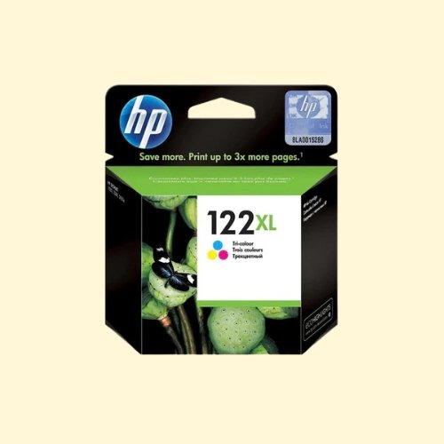 HP 122XL High Yield Tri-color Original Ink Cartridge (CH564HE)