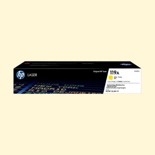 hpti287 HP 119A Yellow Toner Cartridge ( W2092A ) - Image 1