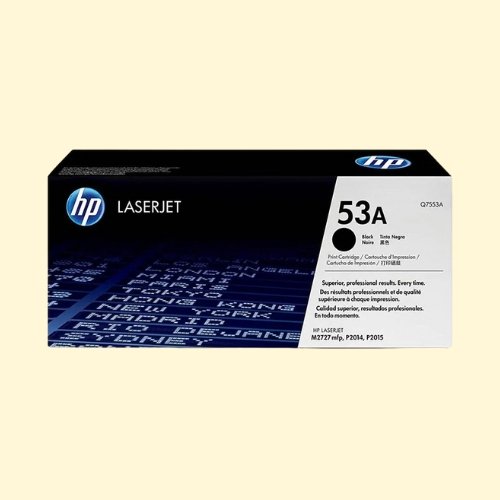 hpti304 HP 53A Black LaserJet Toner Cartridge (Q7553A) - Image 1