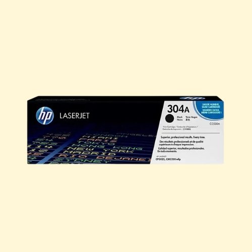 hpti305 HP 304A Black LaserJet Toner Cartridge (CC530A) - Image 1