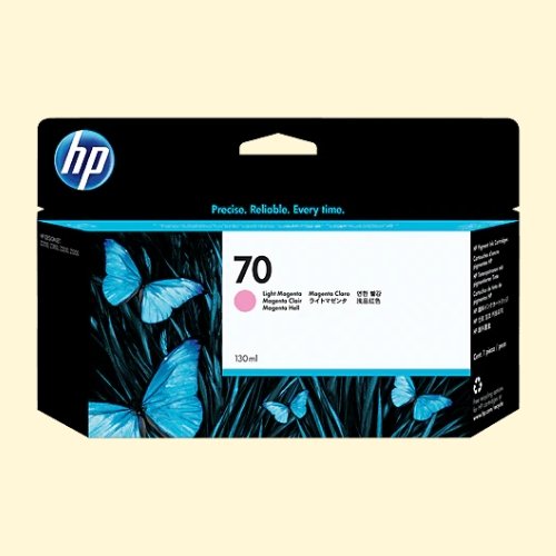 hpti312 HP 70 Light Magenta Ink Cartridge130ml (C9455A) - Image 1