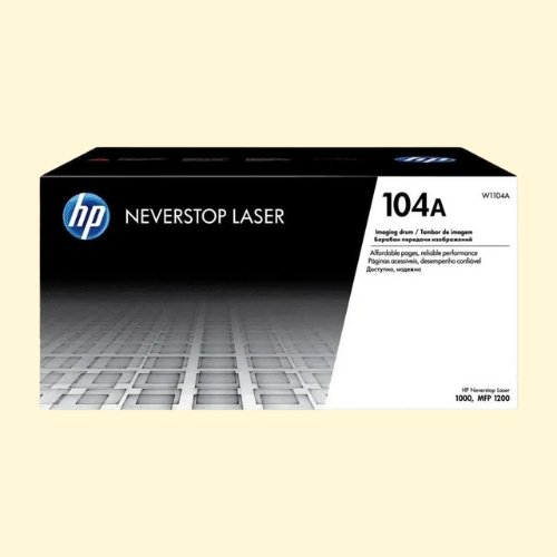 HP 104A Black Original Laserjet Imaging Drum - W1104A