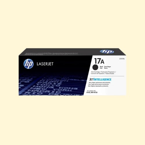 hpti32 HP 17A Black Original LaserJet Toner Cartridge (CF217A) - Image 1