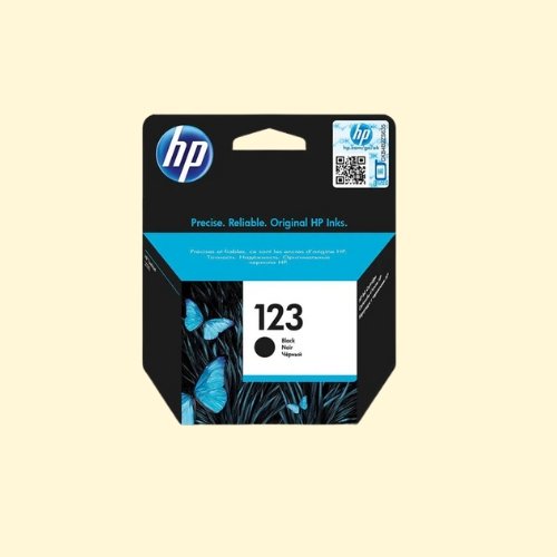 HP 123 Black Ink Cartridge (F6V17AE)