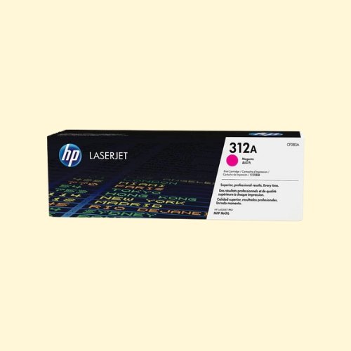 HP 312A Magenta Original LaserJet Toner Cartridge (CF383A)