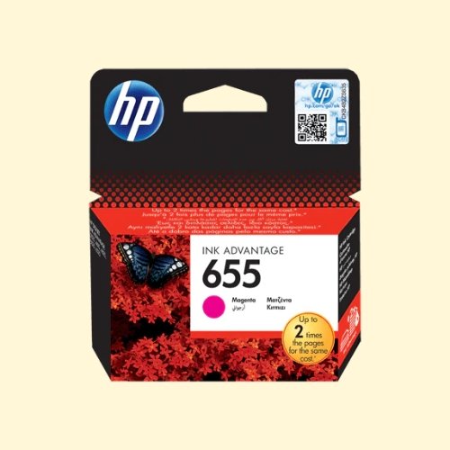 HP 655 Magenta Ink Cartridge (CZ111AE)