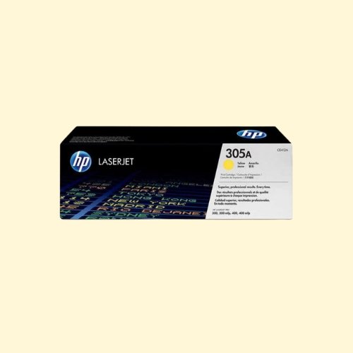 HP 305A Yellow Toner Cartridge (CE412A)