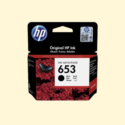 hpti62 HP 653 Black Original Ink Advantage Cartridge (3YM75AE) - Image 1